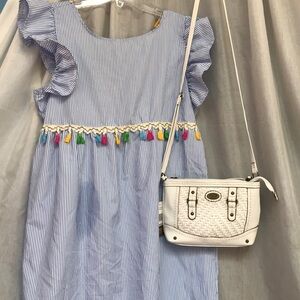 BOC white purse combo